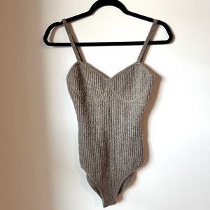 Zara knit bodysuit size M